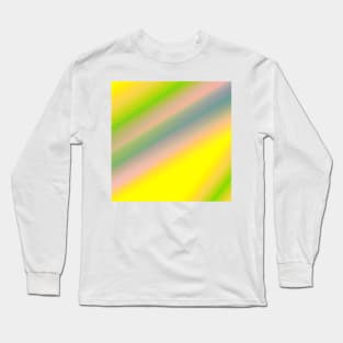 YELLOW PINK BLUE GREEN ABSTRACT TEXTURE Long Sleeve T-Shirt